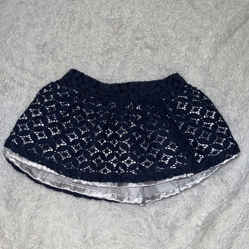 (3 for $10) carters navy skirt 3 months baby girl
